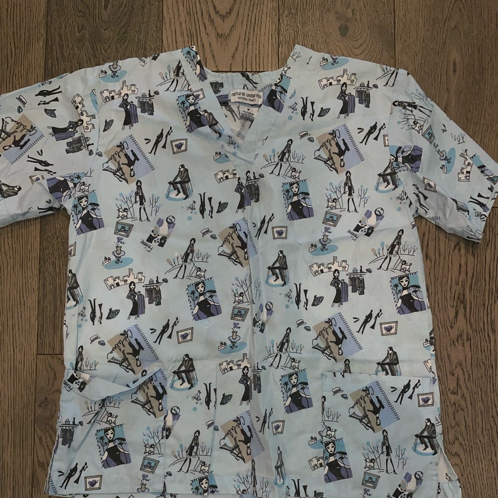 scrub top
